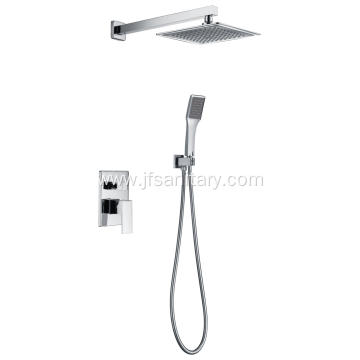 Square In Wall Mixer Shower Set